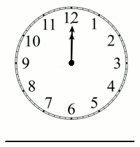 Time Worksheets for Telling the Time with Clock Faces. Worksheet #9
