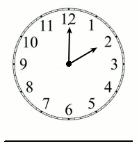 Time Worksheets for Telling the Time with Clock Faces. Worksheet #6