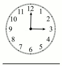 Time Worksheets for Telling the Time with Clock Faces. Worksheet #3