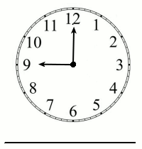 Time Worksheets for Telling the Time with Clock Faces. Worksheet #4