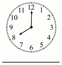 Time Worksheets for Telling the Time with Clock Faces. Worksheet #2